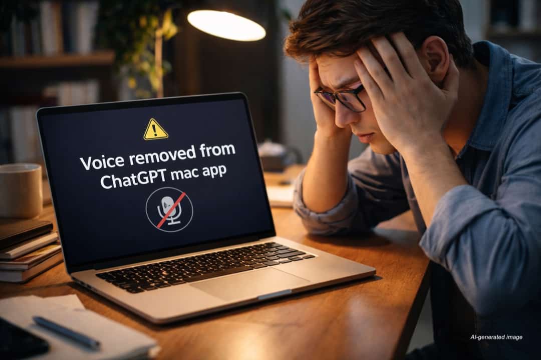 Without voice, the ChatGPT macOS app falls short