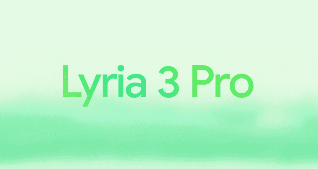 Lyria 3 Pro text from Google YouTube video announcing release