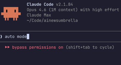 Anthropic has introduced auto mode for Claude Code