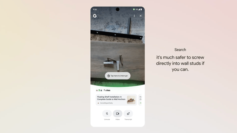 Search is becoming a conversation, and Google just went first at scale